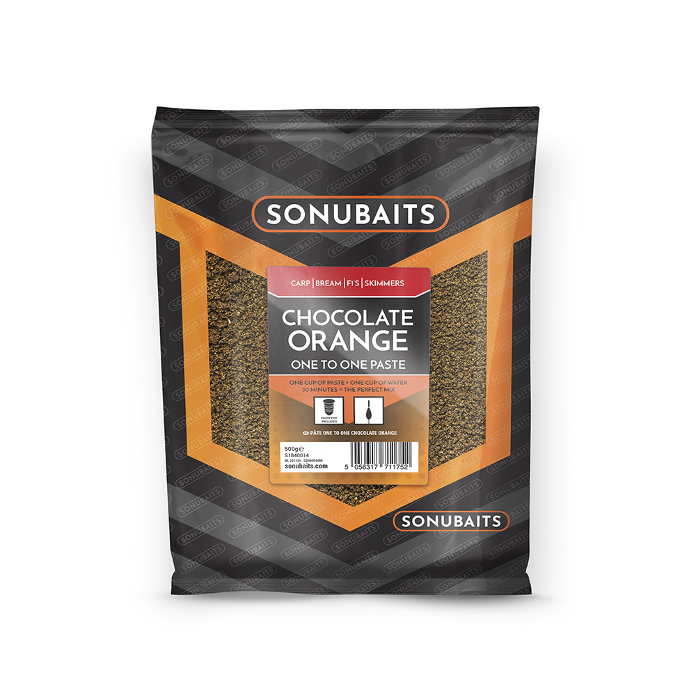SonuBaits One To One Paste 'Chocolate Orange' (500g)