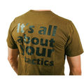 Tactic Carp T-shirt 'It's all about your tactics' Green