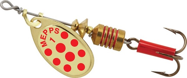 Mepps Aglia Spinner Goud/Rood