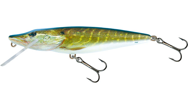 Salmo Pike Deep Runner Plug 11cm (16g) - Real Pike