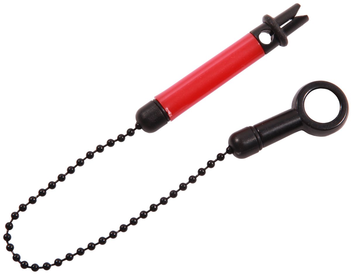 Ultimate Black Ball Chain Hanger Red