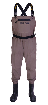 PROS Breathable Chest Waders SB04 Air Olive Waadpak