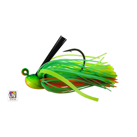 Jenzi Skirt.Wdl Jig-Head 10g Black-White