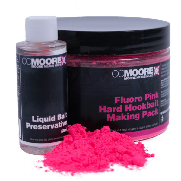 CC Moore Hard Hookbait Making Pack Fluoro Pink