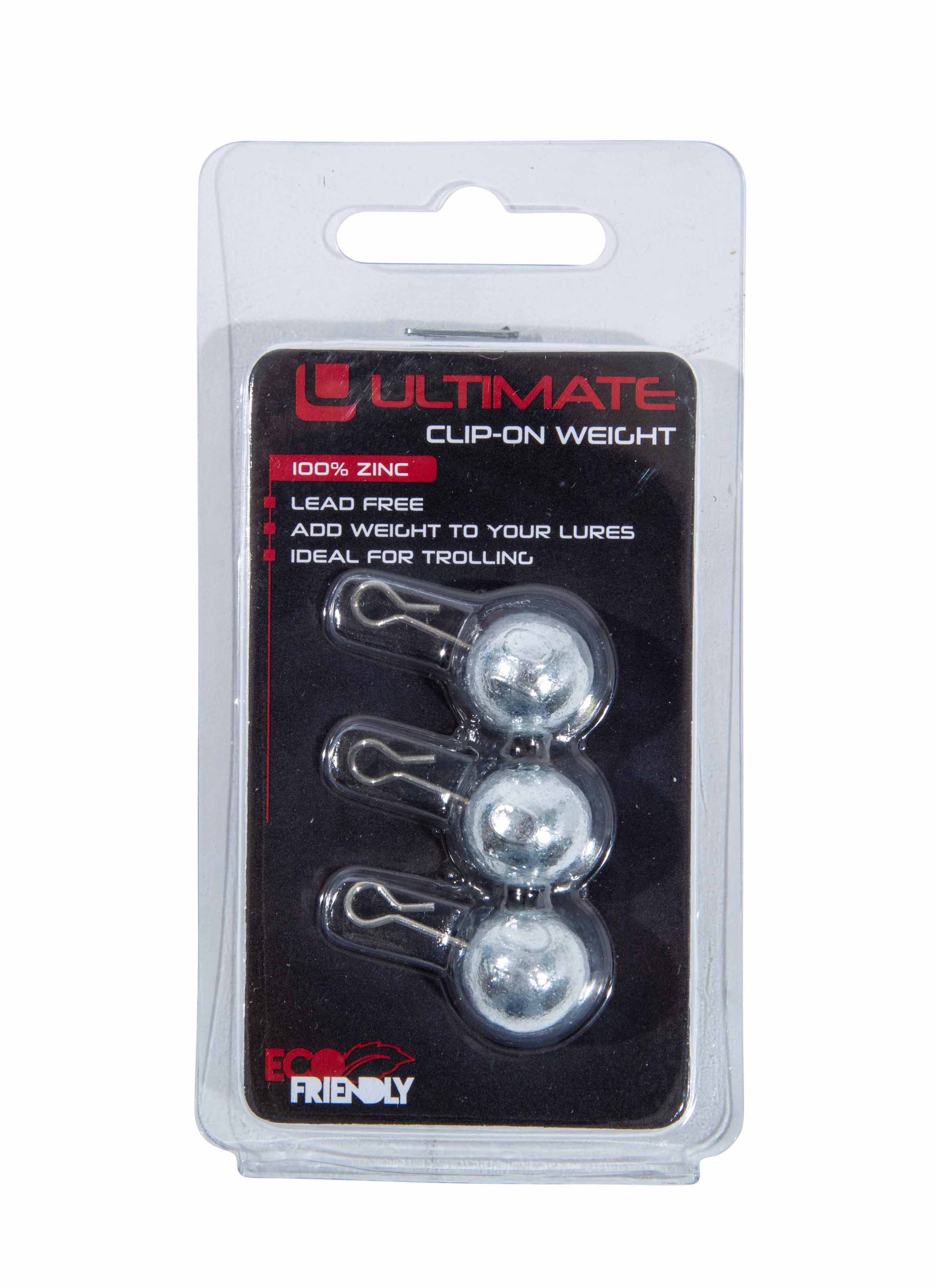 Ultimate Clip-On Weight Zinc 10g (3pcs)