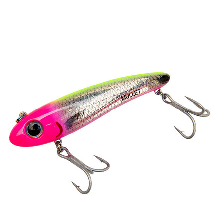 Bomber Saltwater Mullet Silver Flash Pink 9cm (18g)