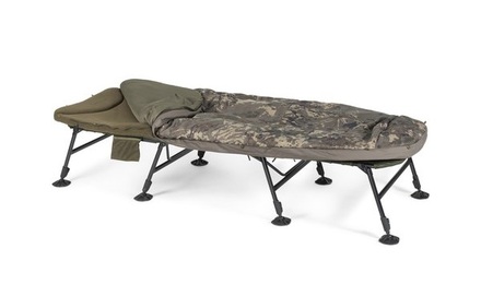 Nash Indulgence HD40 Sleep System 6 Legs Camo Stretcher (Incl. Dekbed)