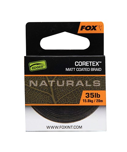Fox Edges Naturals Coretex Hooklink Onderlijnmateriaal (20m)