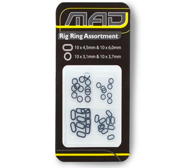 Ultimate Adventure Carp Box Complete - MAD Rig Ring assortiment