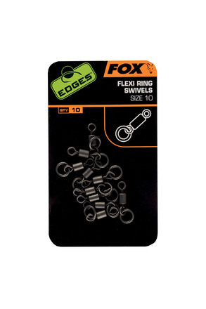 Fox Flexi Ring Swivels Size 10