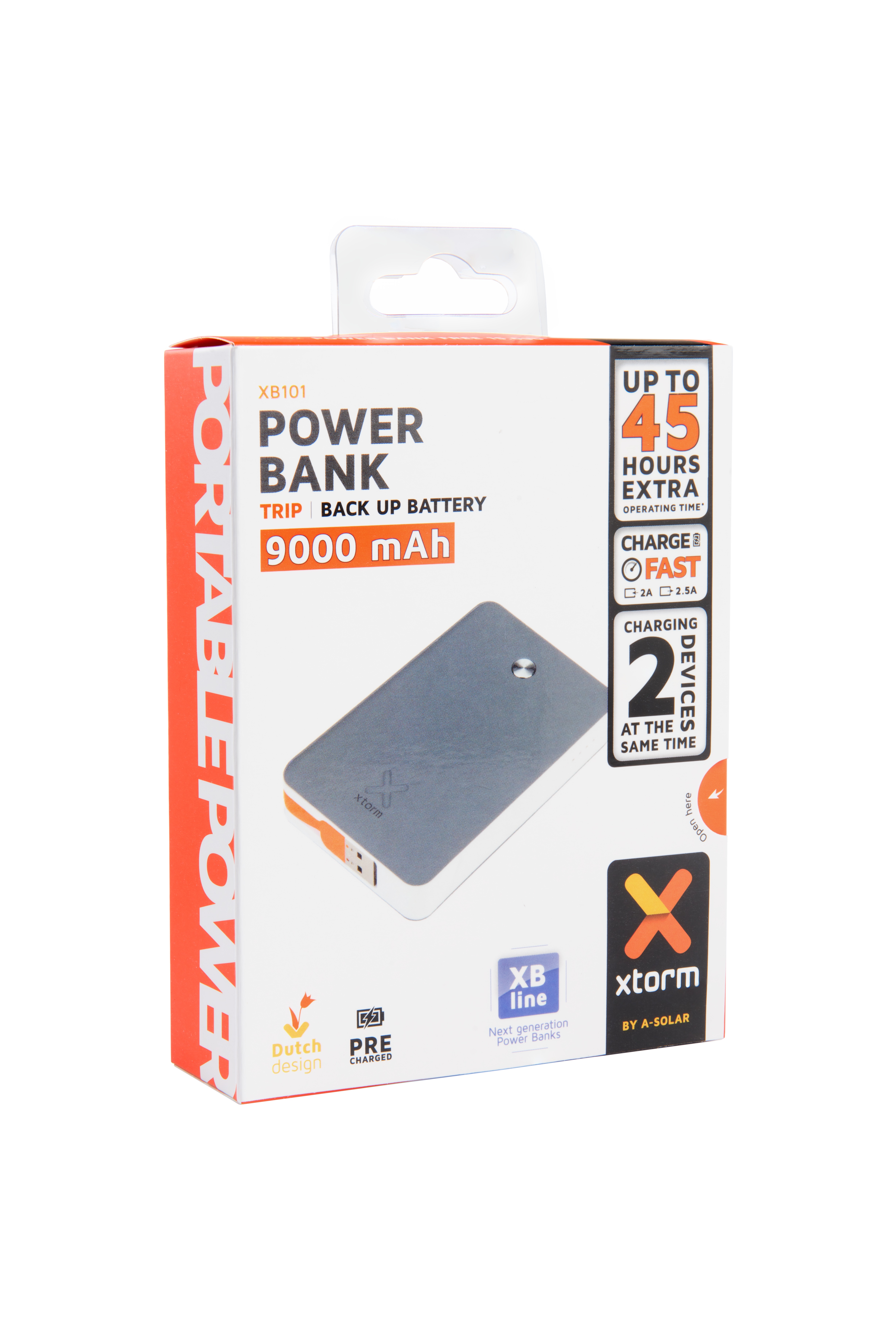 Xtorm Power Bank 'Trip' 9000mAh