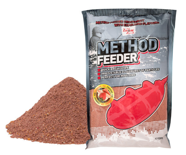 Carp Zoom Method Feeder Groundbait Orange Chocolate (1kg)