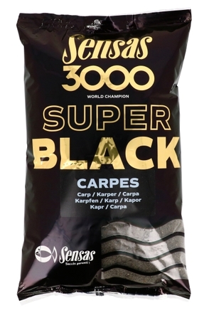 Sensas 3000 Lokvoer Super Black 'Carpe' (1kg)