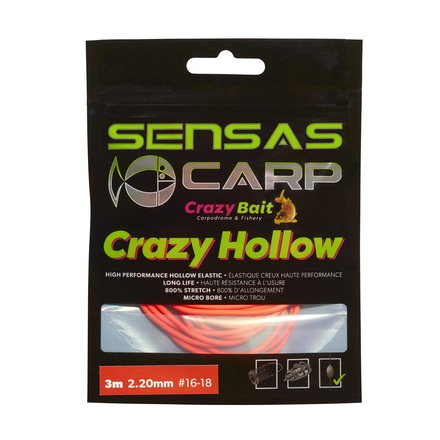 Sensas Crazy Hol. Elastiek Soft 800% (5m)