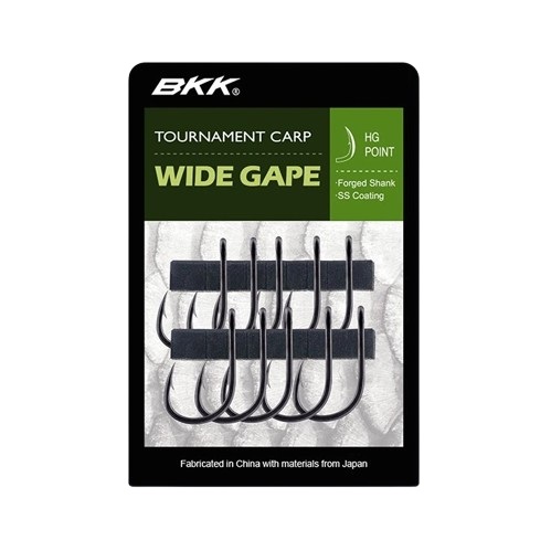 BKK Wide Gape Feeder/Karperhaak (10pcs)