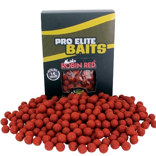 Pro Elite Baits Gold Boilies Robin Red 14mm (1kg)