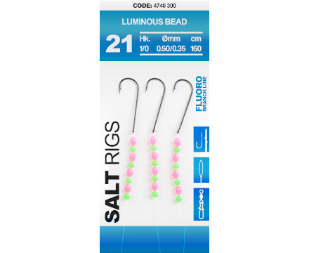 Spro Salt Rig 21 Luminous Beads