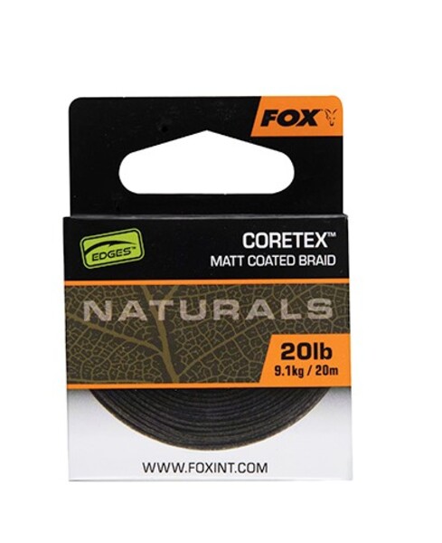 Fox Edges Naturals Coretex Hooklink Onderlijnmateriaal (20m)