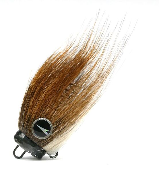 VMC Mustache Rig Cappuccino Loodvrije Bucktail Jighead