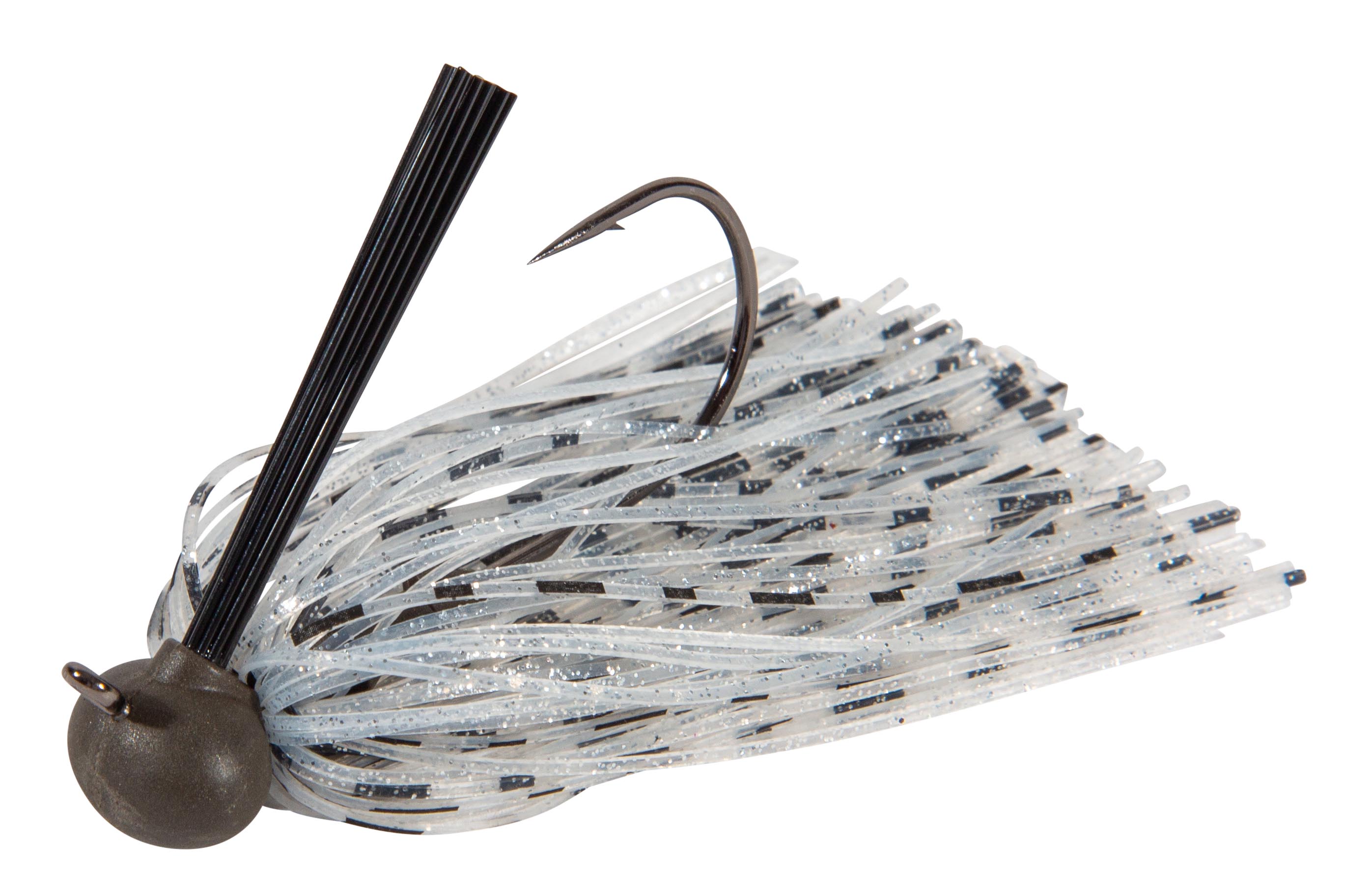 Ultimate Skirted Tungsten Football Jig - Ghost