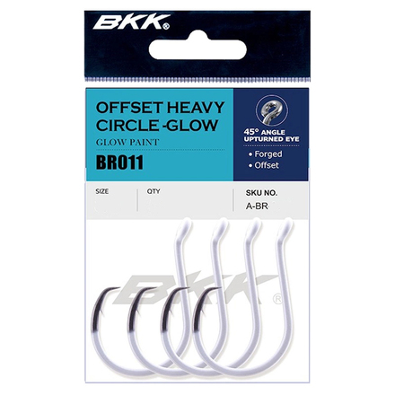BKK Glow Heavy Circle Hooks