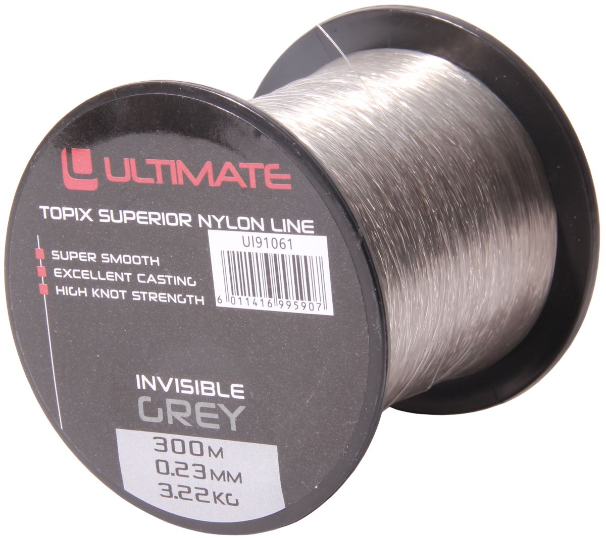 Ultimate Topix Nylon Invisible Grey 0,23mm (300m)