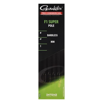 Gamakatsu Coarse F1 Super- Pole Onderlijn 15cm (8 Stuks)