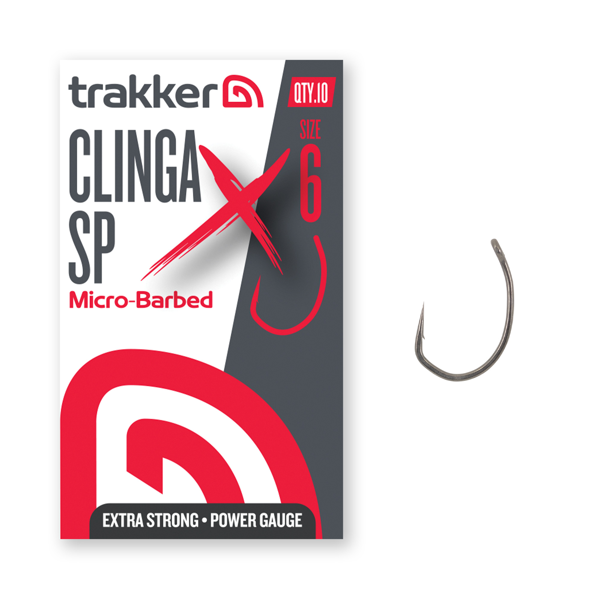 Trakker Clinga SP XS Hooks Micro Barbed (10 Stuks)