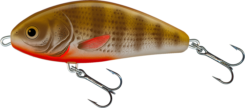 Salmo Fatso Sinking Limited Edition Brown Perch 14cm (115g)