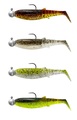 Savage Gear Cannibal Shad 12.5cm 20g+12.5g (#5/0) (4 stuks)