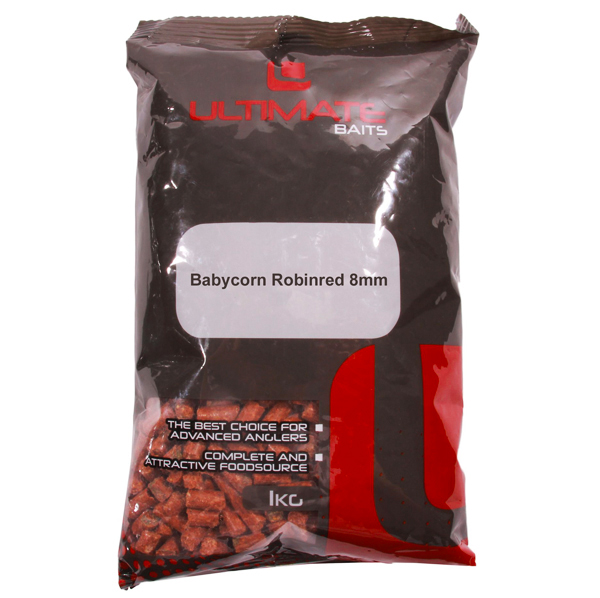 Ultimate Complete Carp Box - Ultimate Baits Babycorn 8mm, Robinred