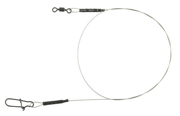 Spro CRX Jerk & Cast Set - Spro Matte Black Leader 1x19 Wire 2pcs