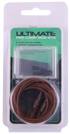 Ultimate Carp Safety Rig Kit Brown