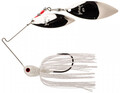 Strike King Premier Pro-Model Spinnerbait 14gr - Hot Solid White / Silver Blades