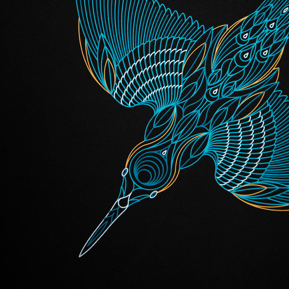 Kumu T Shirt Take Flight Kingfisher