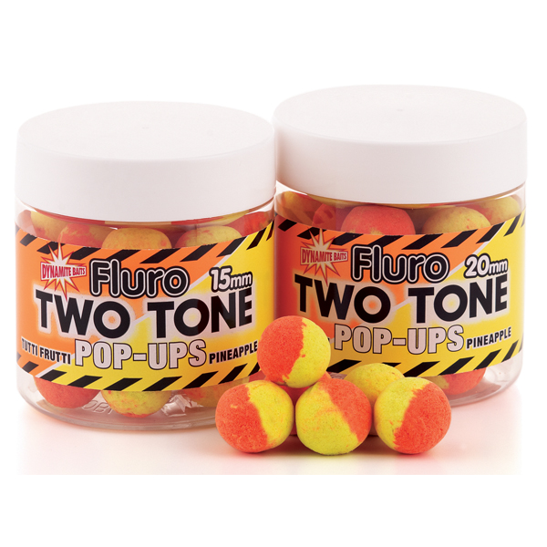 Dynamite Fluro Two Tone Pop-ups 'Tutti Frutti & Pineapple' (15mm)