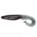 Gator Catfish 11cm Shad (5 Stuks) - Smoked Red Flake