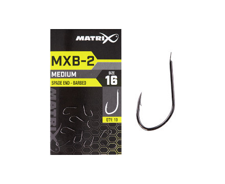 Matrix MXB-2 Barbed Spade End Black Nickel (10st)