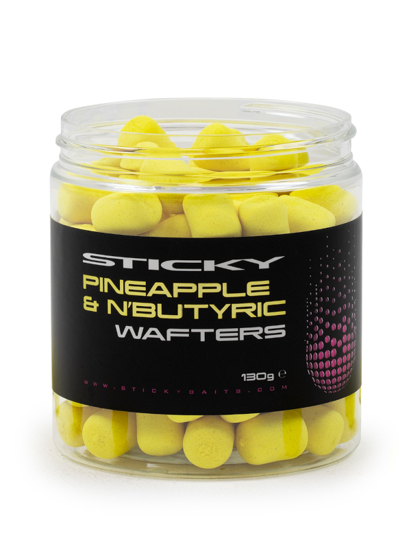 Sticky Baits Pineapple & N' Butyric Dumbell Wafters (130g)