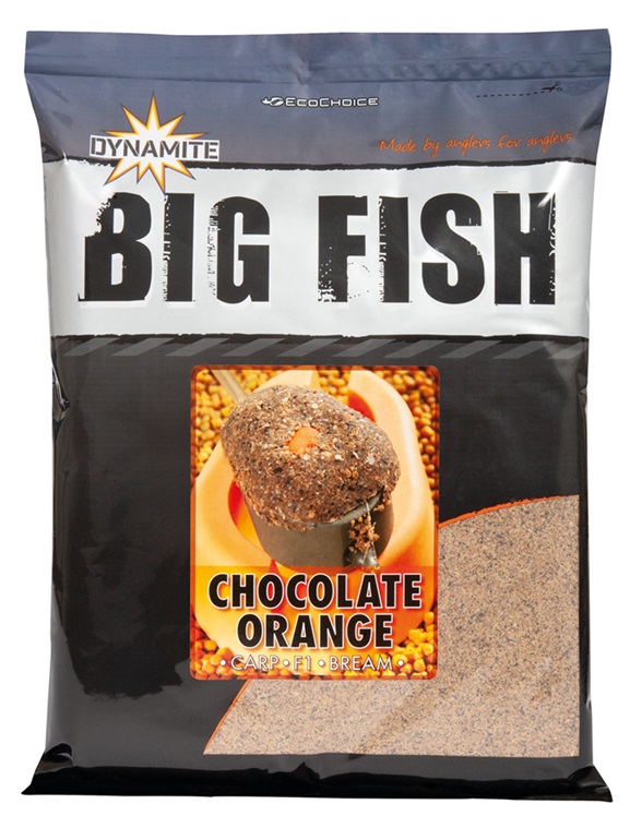 Dynamite Big Fish Groundbait Chocolate Orange 1.8kg