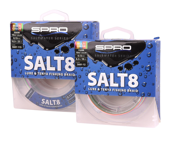 Spro Salt8 Multicolor Gevlochten Lijn 300m