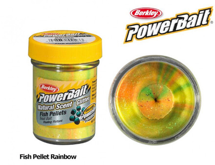 Berkley Powerbait Natural Scent Troutbait Liver 'Rainbow' (50g)