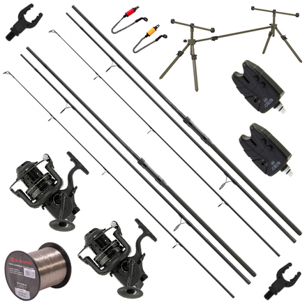 Daiwa Black Widow Carp Set Deluxe 3,60m (3lbs)