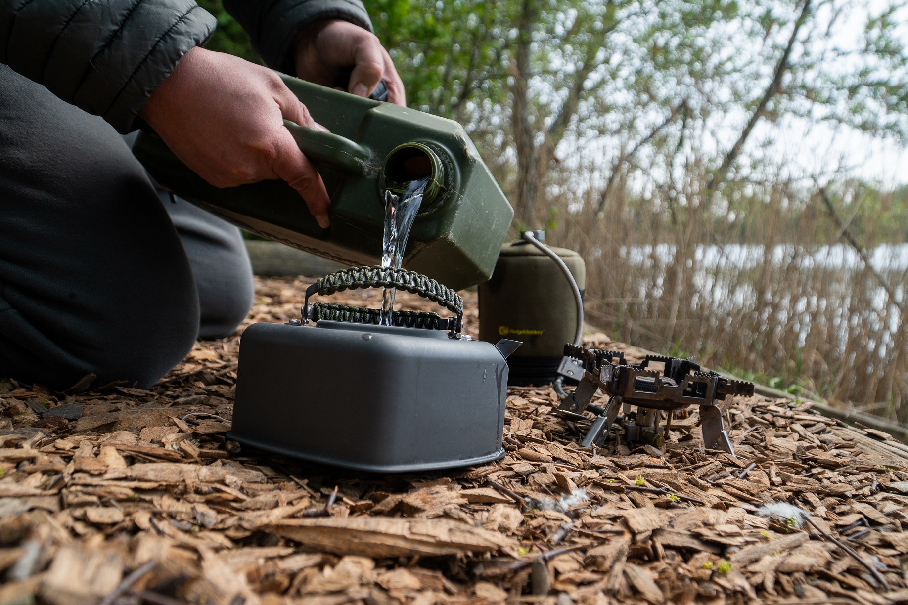 Ridgemonkey Square Kettle Paracord Edition