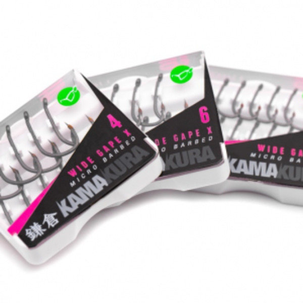 Korda Kamakura Wide Gape X Hooks (10st)