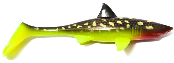 Shark Shad 20 cm, 70gr, 1-pack Hot Pike