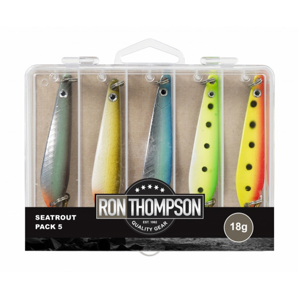 Ron Thompson Seatrout Pack 5 Inc. Box 8cm (18g)