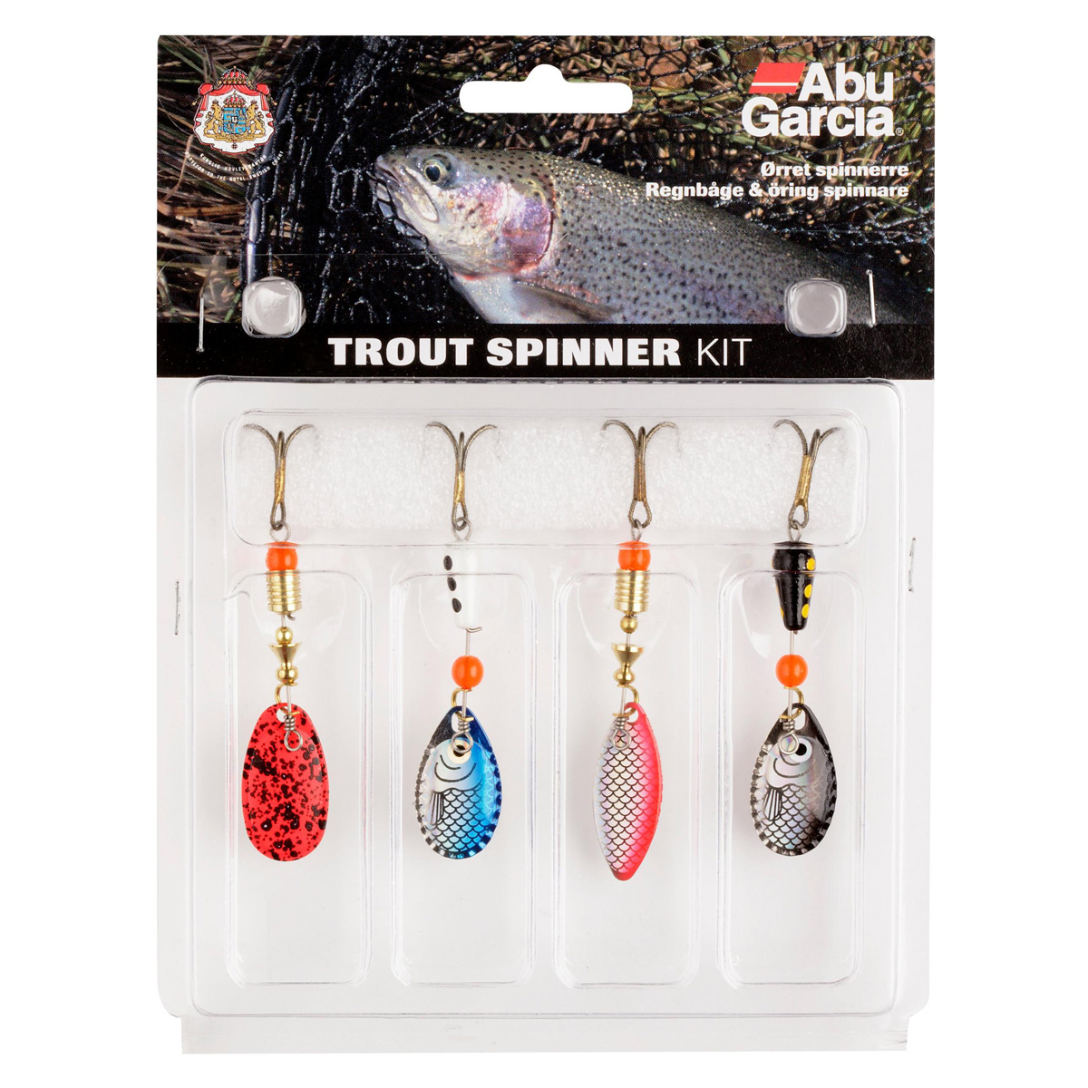 Abu Garcia Trout Spinner Kit (4 stuks)