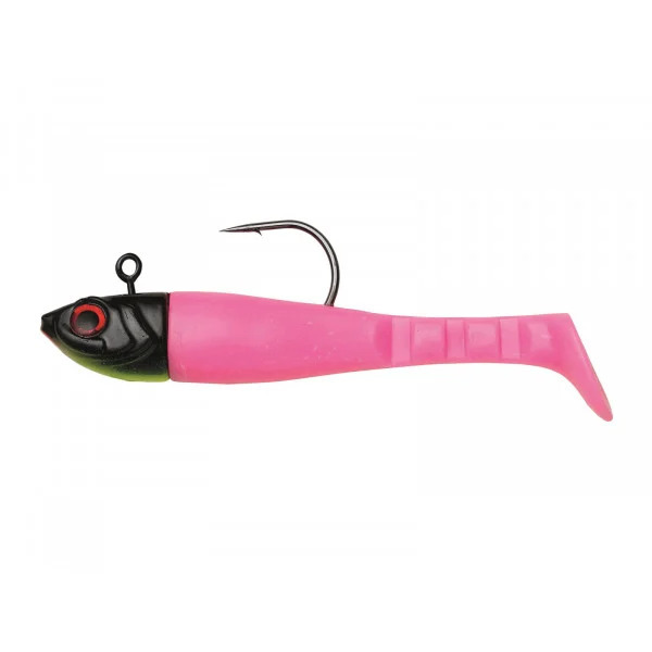 Kinetic Bunnie Sea Paddletail Zeevis Kunstaas (60g) - Pink/Black