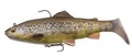 Savage Gear 4D Trout Rattle Shad 17cm 80gr Medium Sinking - Dark Brown Trout